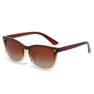 Night Vision Glasses Square Frame Polarized Sunglasses - 11