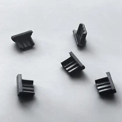 Micro-USB silicone dust cap for charging port
