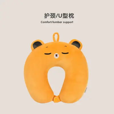 Capybara U-shaped neck pillow - 12