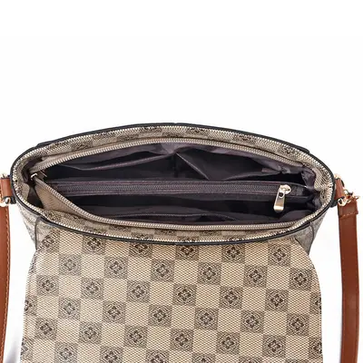 Middle-Aged Mom Crossbody Bag, Korean Style Simple Shoulder Bag - 5