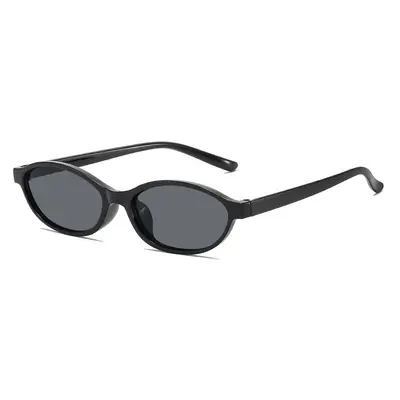 Small Oval Frame Retro British Style Sunglasses - 7