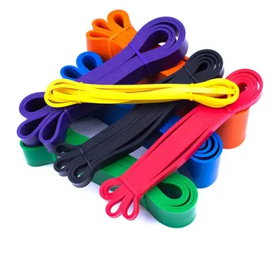 TPE Fitness Resistance Band Set with Pull-Up Assist - 6