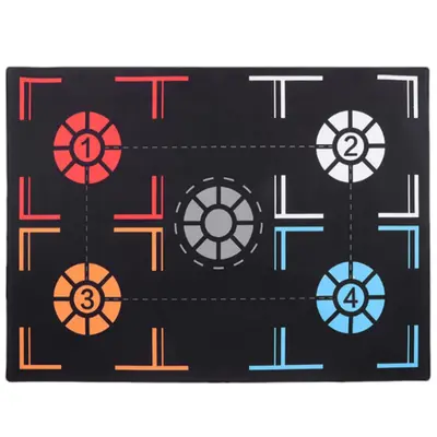 Basketball Footwork Training Mat, Diatomite, Soundproof and Anti-Slip