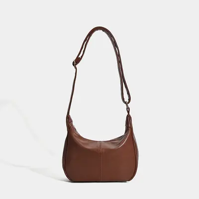 Soft Leather-Look Women's Mini Tote Bag with Adjustable Shoulder Strap - 5