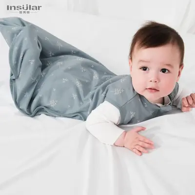 Newborn Cotton Sleeveless Sleeping Bag, 0-18 Months