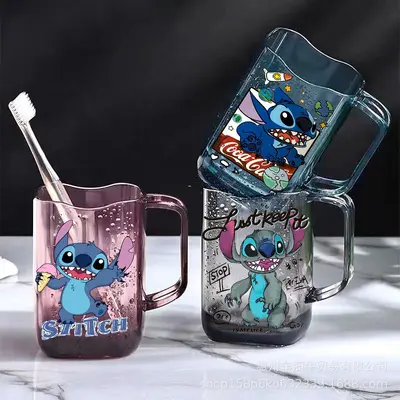 Anime Baskılı Çocuk Diş Fincanı, Sevimli Banyo Gargara Bardağı - 1