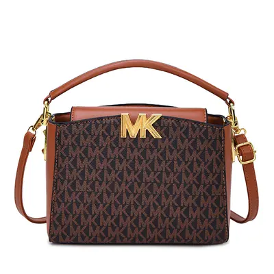 Women's Small Square Crossbody Bag, Lightweight, Printed Perfume-Style - 7