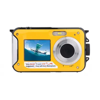 24MP Dual-Screen Waterproof HD Digital Camera, Model HD268 - 7