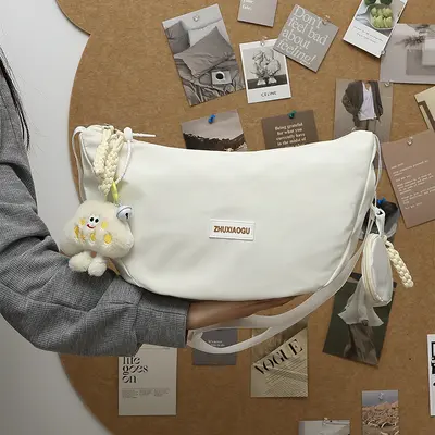 Crossbody Dumpling Bag for Women, Autumn Casual Small Shoulder Bag - 8