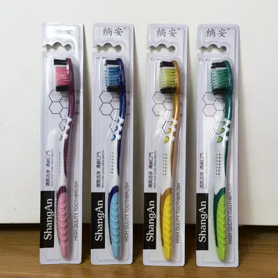 Individually Packaged Adult Toothbrush, Large Head, Soft Bristles - 10