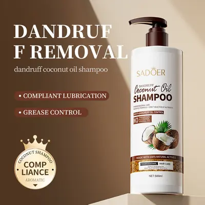 SADOER Kokosnuss-Aminosäure Erfrischungsshampoo, 500ml