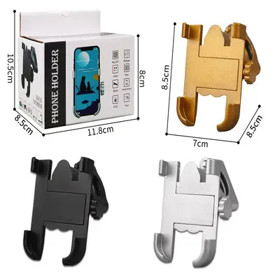 Aluminum Alloy Bicycle and Motorcycle Phone Holder for Navigation - 7