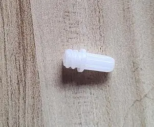 Plastic Syringe Stopper, Screw-Type Veterinary Syringe Sealing Cap - 7