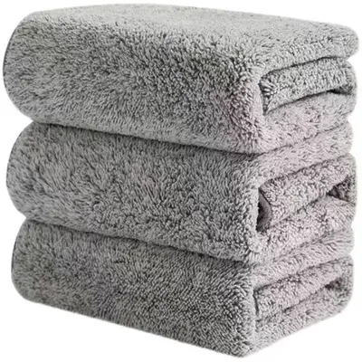 Bamboo Charcoal Kitchen Cleaning Cloth, Oil-Resistant Thick Dishcloth
