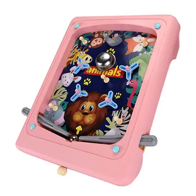 Children's 3D Pinball Machine, Cartoon Design Educational Toy - 6