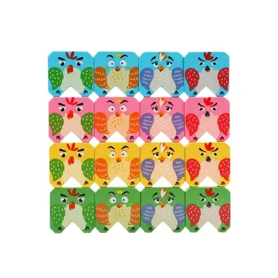 Bird Balance Stacking Wooden Educational Toy, Shape Matching, Parent-Child Interaction - 6