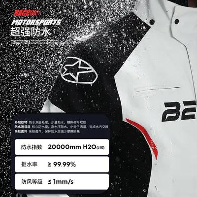 Motorcycle raincoat men's suit, full body waterproof - 4
