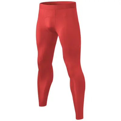Men's Compression Fitness Long Pants, Quick-Dry, Breathable, Stretch - 8