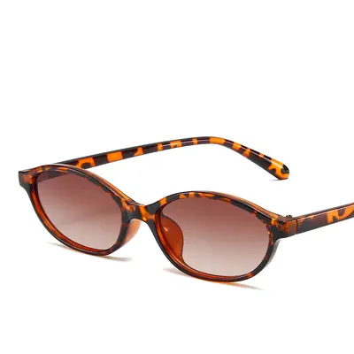 Round Frame Retro Sunglasses, Green, Small Face Fit - 9