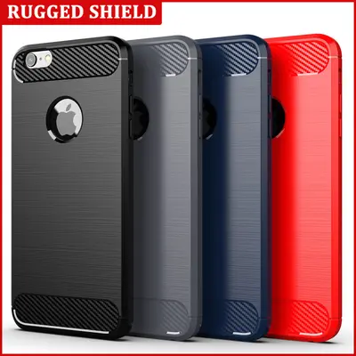 iPhone 6 Plus TPU soft case with brushed anti-drop design