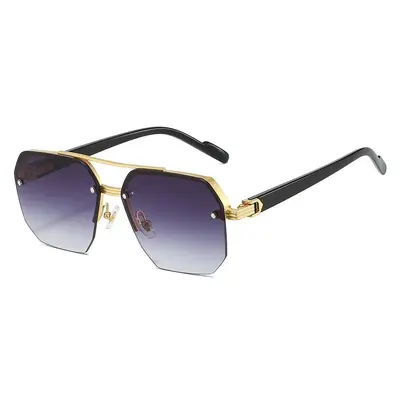 Square Frame UV Protection Sunglasses for Men and Women, Slimming Driving Style - 13