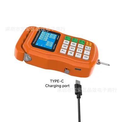 50kg tragbare elektronische Waage mit Sprachzählfunktion, USB wiederaufladbar