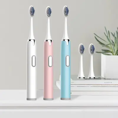 Rechargeable Waterproof Electric Toothbrush for Children and Adults - 5