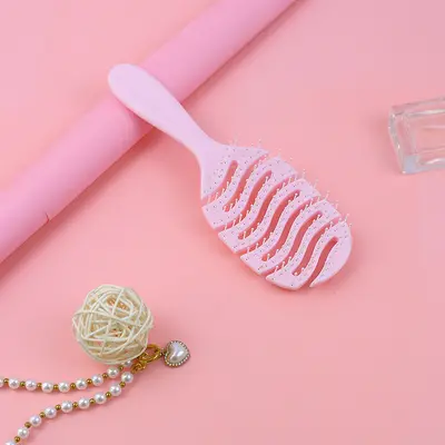 Plastic Hollow Comb, Anti-Tangle Massage and Volumizing - 8
