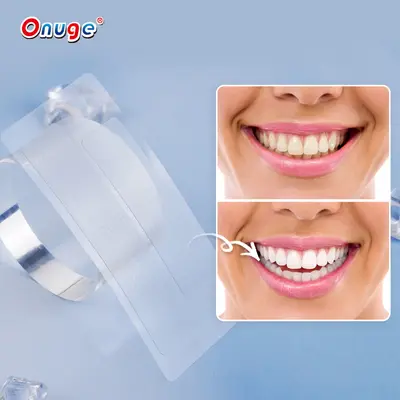 9D Teeth Whitening Strips, Residue-Free, No Rinsing Required - 5