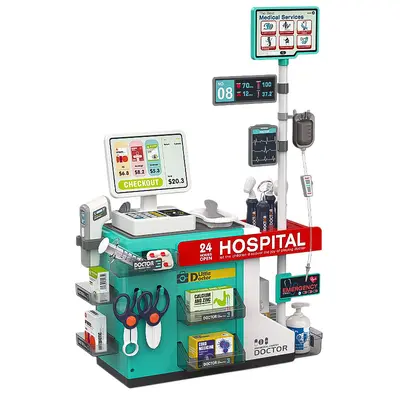 Doctor role-play toy with medical accessories set 3-6 years