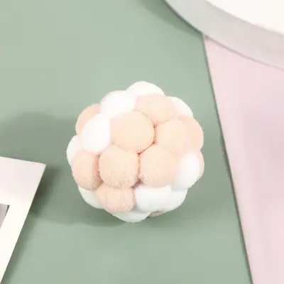 Katzenspielzeug Ball mit Glöckchen, elastischer Ball mit Geräusch - 10