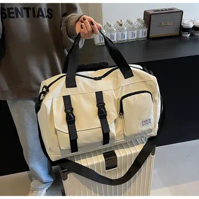 Sportfitnesstasche, Reisegesäßtasche mit Nass- und Trockentrennung, große wasserdichte Reisetasche für Herren, tragbare Schwimmtasche, Aufbewahrungstasche für Damen