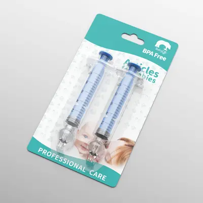 İğne Tipi Bebek Burun Yıkayıcı, 10 ml Bebek Burun Irrigatörü - 8