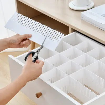 Schubladentrenner für zu Hause kostenlose Kombination Unterwäsche- und Socken-Sortierfächer Kleiderschrank-Lagerfächer mehrschichtige Organisationspaneele