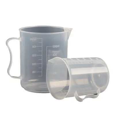 Mutfak için ölçekli ölçüm kabı gıda sınıfı plastik ölçüm kabı 1000ml yüksek sıcaklığa dayanıklı süt çay dükkanı özel 5000ml