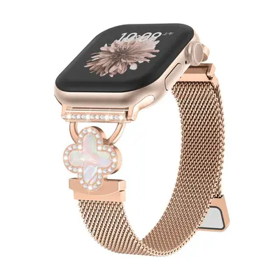Metal Full Diamond Bracelet Strap for Apple Watch 1-9 - 9