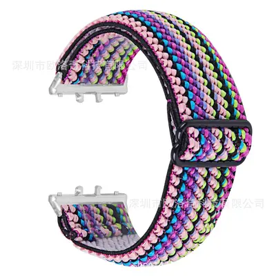 Adjustable Nylon Woven Strap for Samsung Galaxy Fit3, Model SM-R390 - 13