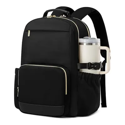 Women's Laptop Backpack for Short Trips, Large Capacity Lightweight Travel Organizer Bag - 7