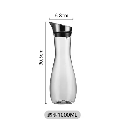 Large Capacity Acrylic Cold Water Pitcher, Thick Plastic, for Bars - 8