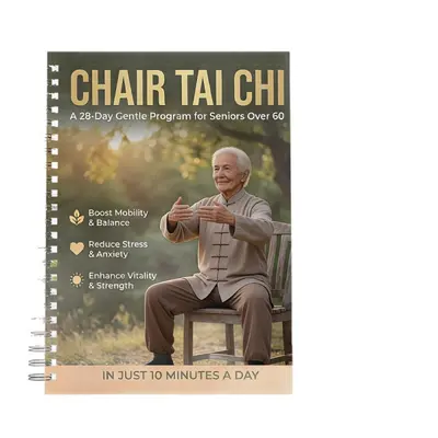Tai Chi Notebook for Seniors, Seated Exercise Notebook