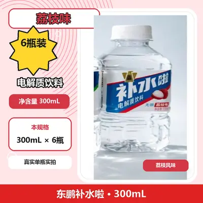 Dongpeng Electrolyte Drink Lemon Flavor 300ml x 6 Bottles - 8