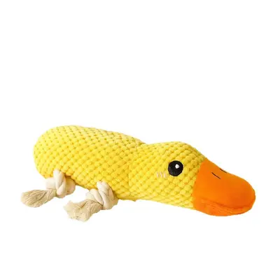 Chew-Resistant Squeaky Plush Dog Toy for Small Breeds - 5