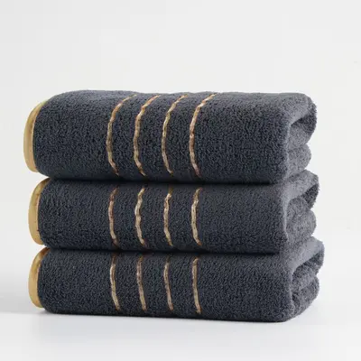 Mercan polar havlu 8 parça banyo seti yumuşak emici - 10