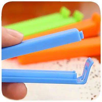 11 cm sızdırmazlık klipsi gıda sızdırmazlık klipsi çevre dostu plastik torba sızdırmazlık nem geçirmez klip