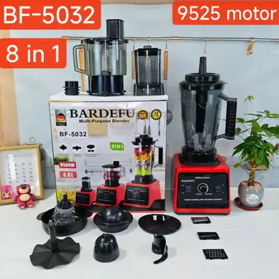 跨境搅拌机4L 8in1 blender不锈钢金属破壁机大容量榨汁机绞肉机 - 5