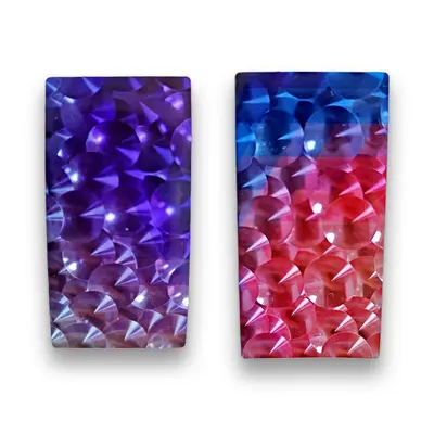 3D stereo kedi gözü etiketi özelleştirilmiş holografik lazer sahteciliğe karşı etiket özelleştirilmiş lazer sahteciliğe karşı kod etiketi sızdırmazlık etiketi