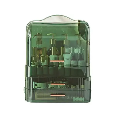 Cosmetic Storage Box with Drawers Large Capacity Organizer