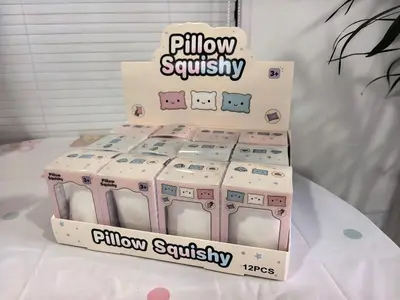 Square Pillow Squishy Toy, Slow Rebound, Stress Relief - 13