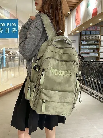 Large-Capacity School Backpack with Laptop Compartment for High School and College - 4