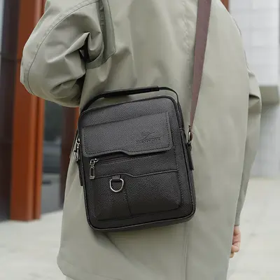 Herren-Umhängetasche, leicht, modisch, für Business und Outdoor